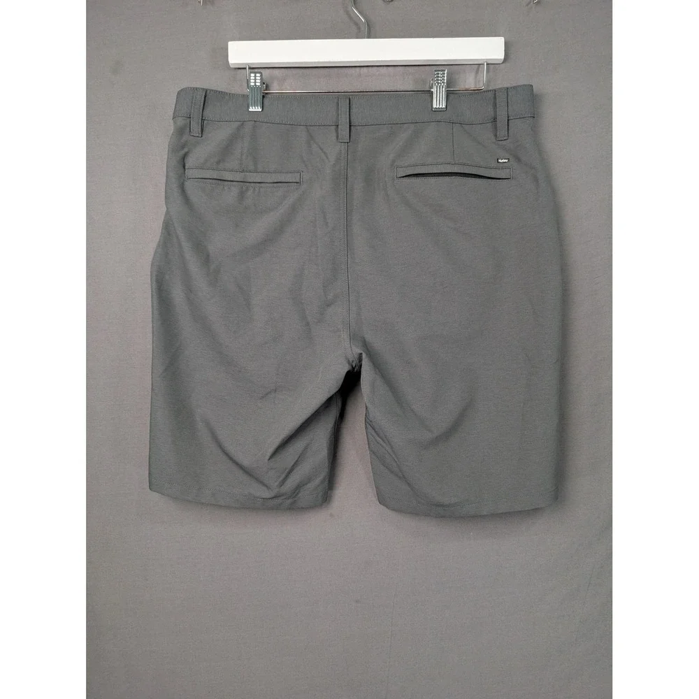 Hurley Dri-FIT Walkshorts Mens 36 Gray Hybrid Chino Shorts 923862